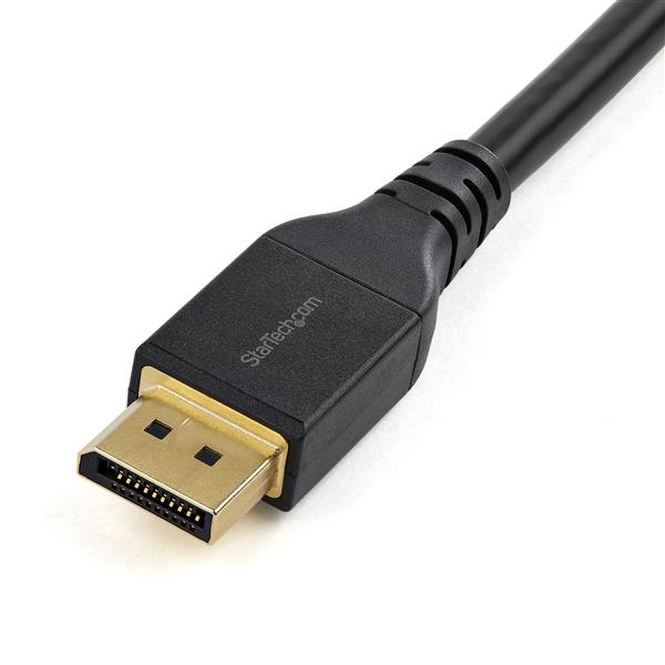 StarTech.com 13ft (4m) VESA Certified DisplayPort 1.4 Cable, 8K 60Hz HBR3 HDR, UHD DisplayPort to DisplayPort Monitor Cord, Ultra HD 4K 120Hz DP 1.4 Video Cable M/M DP Connector