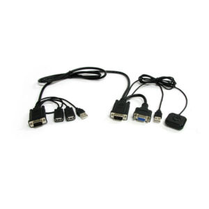 StarTech.com 2 Port USB VGA Cable KVM Switch w/ Remote Switching