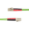 StarTech.com 5m (16.4ft) LC to LC (UPC) OM5 Multimode Fiber Optic Cable, 50/125µm Duplex LOMMF Zipcord, VCSEL, 40G/100G, LSZH Fiber Jumper Cord