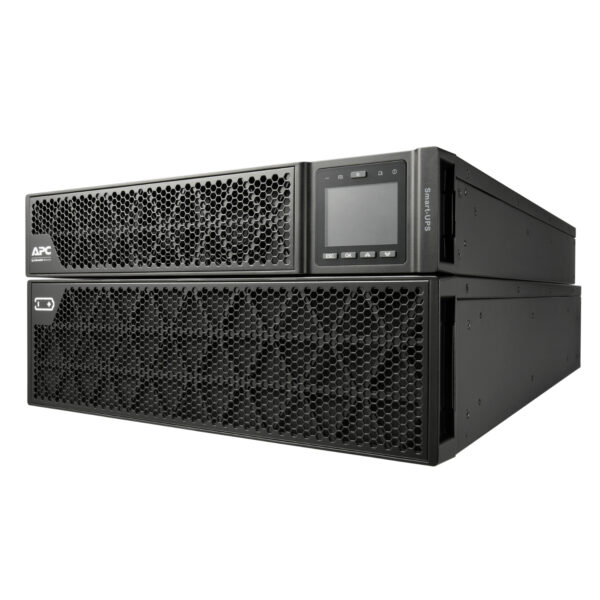 APC Smart-UPS On-Line, 8kVA/8kW, Rack/Tower, 230V, 2x IEC C13+1x IEC C19+Hard wire 3-wire (H+N+E) outlets, Network Card, W/O rail kit
