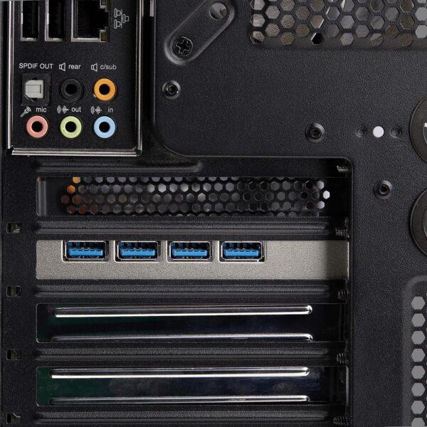 StarTech.com 4-Port USB PCIe Card, USB 3.2 5Gbps, PCI Express Expansion Card with 4x Independent USB Controllers, 4x USB-A Ports, Windows/macOS/Linux