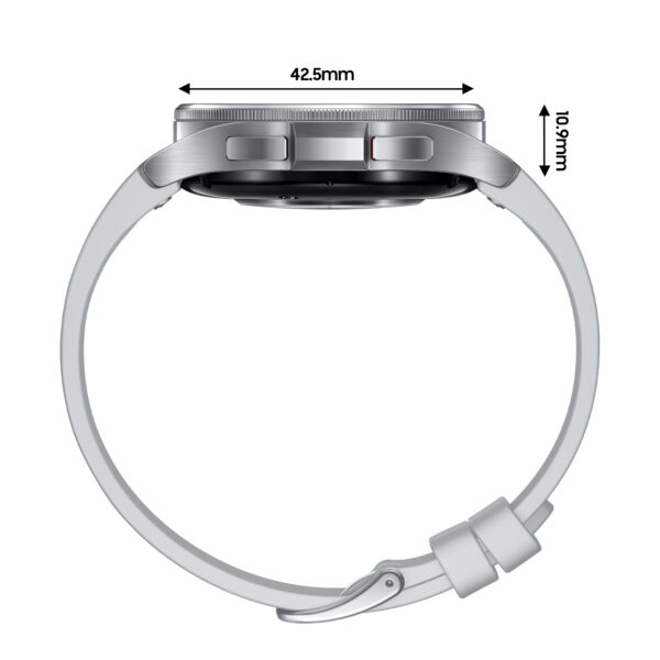 Samsung Galaxy Watch6 Classic SM-R950NZSAEUA smartwatch / sport watch 3.3 cm (1.3") OLED 43 mm Digital 432 x 432 pixels Touchscreen Black Wi-Fi GPS (satellite)