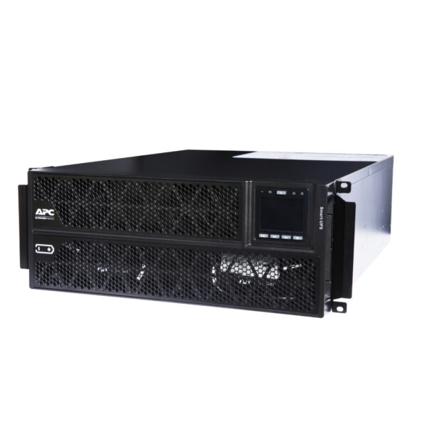 APC Smart-UPS On-Line, 5kVA/5kW, Rack/Tower, 230V, 2x IEC C13+1x IEC C19+Hard wire 3-wire (H+N+E) outlets, Network Card, W/O rail kit