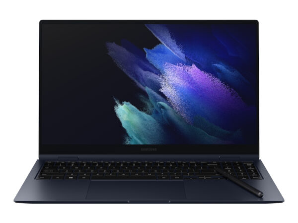 Samsung Galaxy Book Pro 360 NP950QDB-KB4UK laptop Intel® Core™ i7 i7-1165G7 Hybrid (2-in-1) 39.6 cm (15.6") Touchscreen Full HD 16 GB LPDDR4x-SDRAM 512 GB SSD Wi-Fi 6 (802.11ax) Windows 11 Home Navy