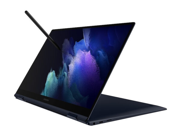 Samsung Galaxy Book Pro 360 NP950QDB-KB4UK laptop Intel® Core™ i7 i7-1165G7 Hybrid (2-in-1) 39.6 cm (15.6") Touchscreen Full HD 16 GB LPDDR4x-SDRAM 512 GB SSD Wi-Fi 6 (802.11ax) Windows 11 Home Navy