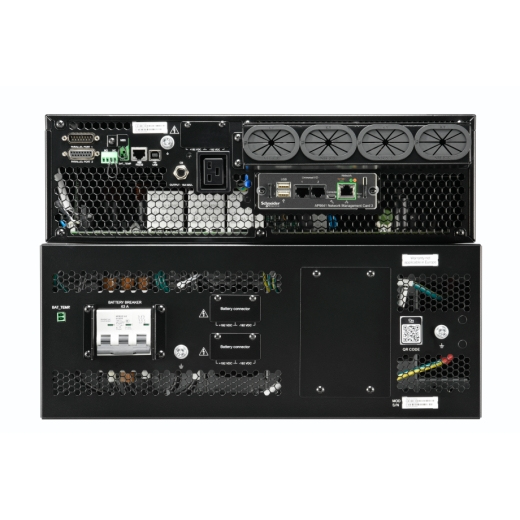 APC Smart-UPS On-Line, 20kVA/20kW, Rack/Tower, 230V/380V...415V, Hard wire 5-wire(3P+N+E)+3-wire(1P+N+E), Network Card, W/O rail kit