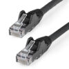 StarTech.com 10m CAT6 Ethernet Cable - LSZH (Low Smoke Zero Halogen) - 10 Gigabit 250Mhz 100W PoE RJ45 10GbE UTP Network Patch Cord Snagless with Strain Relief - Black, CAT 6, ETL Verified, 24AWG