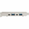 StarTech.com 4-Port USB PCIe Card - 10Gbps USB PCI Express Expansion Card w/ 2 Controllers - 2x USB-C & 2x USB-A ports (USB 3.2/3.1 Gen 2) - USB/USB-C PCI-e Card - Full Profile