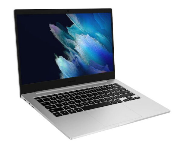 Samsung Galaxy Book Go Snapdragon 7c Laptop 35.6 cm (14") Full HD 4 GB LPDDR4x-SDRAM 128 GB eMMC Wi-Fi 5 (802.11ac) Windows 10 Pro Silver