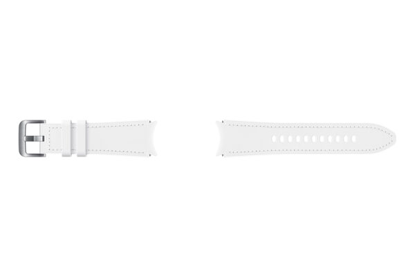 Samsung ET-SHR88SWEGEU Smart Wearable Accessories Band White Fluoroelastomer, Genuine leather