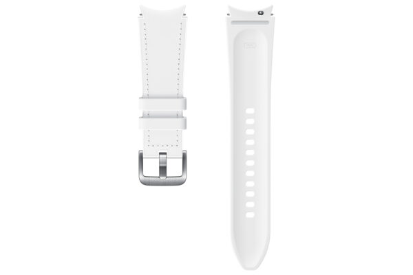 Samsung ET-SHR89LWEGEU Smart Wearable Accessories Band White Fluoroelastomer, Genuine leather
