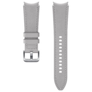 Samsung ET-SHR89L Band Silver Fluoroelastomer, Genuine leather