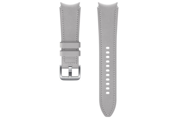 Samsung ET-SHR89L Band Silver Fluoroelastomer, Genuine leather