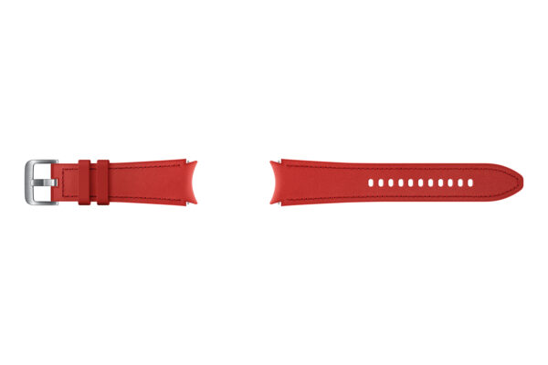 Samsung ET-SHR89L Band Red Fluoroelastomer, Genuine leather