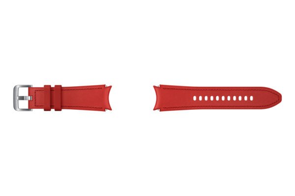 Samsung ET-SHR88S Band Red Fluoroelastomer, Genuine leather