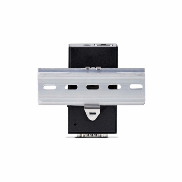 StarTech.com 1-Port Serial to Ethernet Adapter, IP Serial Device Server For Remote RS232 Devices, Wall/DIN Rail Mountable, Metal Housing, RJ45 LAN to DB9 Serial Converter