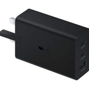 Samsung 65W Trio Universal Power Adapter Black USB Fast charging Indoor