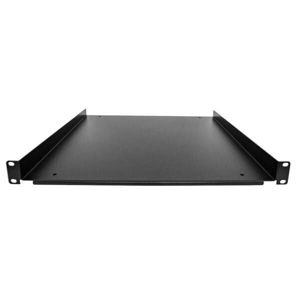 StarTech.com 1U Server Rack Shelf - Universal Rack Mount Cantilever Shelf for 19" Network Equipment Rack & Cabinet - Durable Design - Weight Capacity 55lb/25kg - 20" Deep Tray