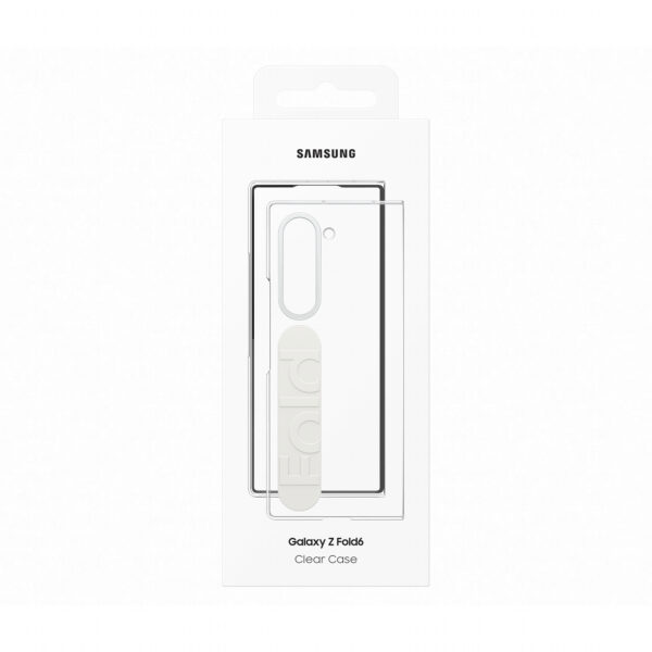 Samsung EF-QF956CTEGWW mobile phone case 19.3 cm (7.6") Cover Transparent