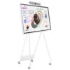 Samsung WM65B interactive whiteboard 165.1 cm (65") 3840 x 2160 pixels Touchscreen Grey, White