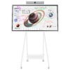 Samsung WM65B interactive whiteboard 165.1 cm (65") 3840 x 2160 pixels Touchscreen Grey, White