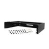 StarTech.com 2U Wall Mount Network Rack - 14In. Deep (Low Profile) - 19" Patch Panel Bracket for Shallow Server, IT Equipment, Network Switches - 77lbs/35kg Weight Capacity, Black
