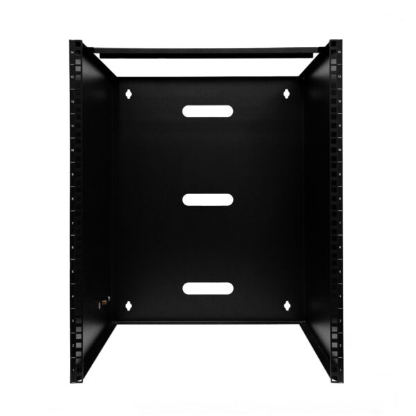 StarTech.com 14U Wall Mount Network Rack - 14 Inch Deep (Low Profile) - 19" Patch Panel Bracket for Shallow Server, IT Equipment, Network Switches - 77lbs/35kg Weight Cap., Black