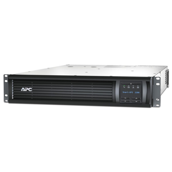 APC Smart-UPS, Line Interactive, 2200VA, Rackmount, 120V, 10x NEMA 5-15R outlets, SmartSlot, Auto Sense Voltage 120V/230V, AVR, LCD