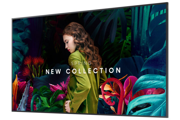 Samsung QB85C-N Digital signage flat panel 2.16 m (85") LED 350 cd/m² 4K Ultra HD Black Built-in processor Tizen 7.0 16/7