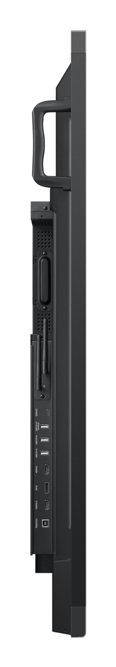 Samsung LH65WAFPLGC interactive whiteboard 165.1 cm (65") 3840 x 2160 pixels Touchscreen Black, Grey