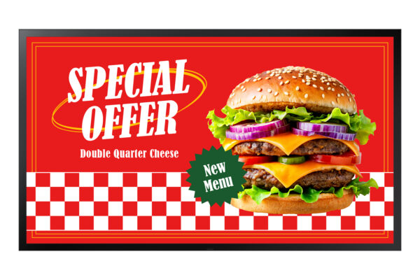 Samsung OH46DX Digital signage flat panel 116.8 cm (46") LCD Wi-Fi 3500 cd/m² Full HD Black Tizen 24/7