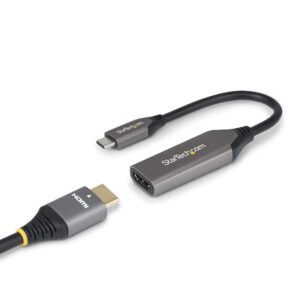 StarTech.com 112B-USBC-HDMI21 video cable adapter 0.2 m USB Type-C HDMI Type A (Standard) Grey