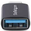 StarTech.com USB-C to USB-A Adapter, USB 5Gbps, Compact USB-C Male to USB-A Female Adapter, Durable Metal Housing, M/F