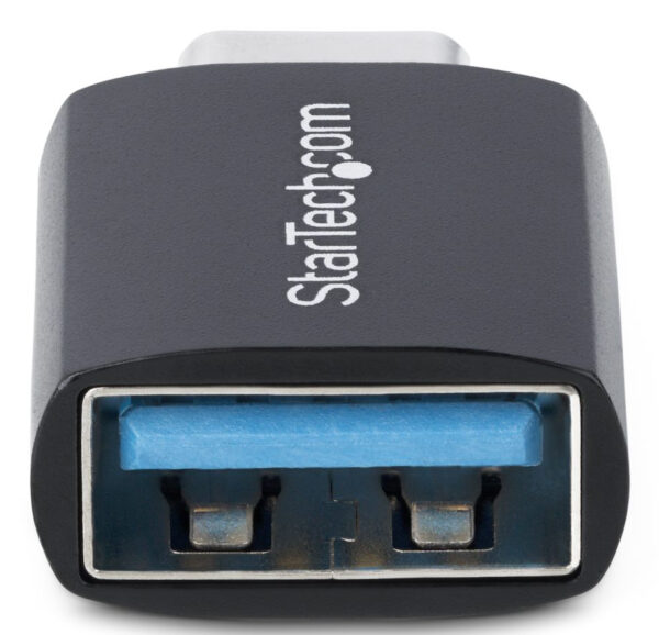 StarTech.com USB-C to USB-A Adapter, USB 5Gbps, Compact USB-C Male to USB-A Female Adapter, Durable Metal Housing, M/F