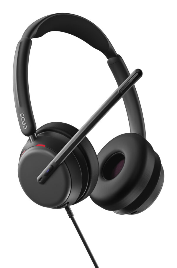 Lenovo 4Z21P85373 headphones/headset Wired Head-band Office/Call center USB Type-C / USB Type-A Black