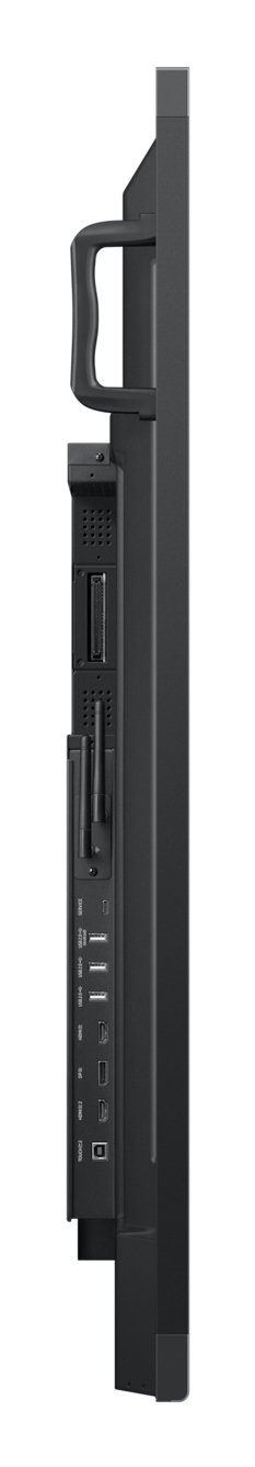 Samsung LH65WAFPLGC interactive whiteboard 165.1 cm (65") 3840 x 2160 pixels Touchscreen Black, Grey
