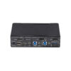 StarTech.com 2-Port DisplayPort KVM Switch, 4K 60Hz, DP 1.2, EDID Management, 2-Port USB 3.0 Hub, 4x USB HID Ports, TAA Compliant