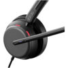 Lenovo 4Z21P85373 headphones/headset Wired Head-band Office/Call center USB Type-C / USB Type-A Black