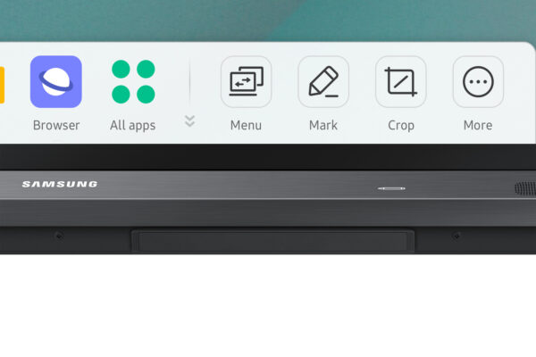 Samsung WA75C interactive whiteboard 190.5 cm (75") 3840 x 2160 pixels Touchscreen Black