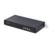 StarTech.com Secure 4-Port KVM Switch, DisplayPort, 4K 30Hz, NIAP 4.0 Desktop KVM, Metal Housing, CAC Port, Made in the USA