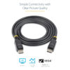 StarTech.com 2m (6ft) DisplayPort 1.2 Cable - 4K x 2K Ultra HD VESA Certified DisplayPort Cable - DP to DP Cable for Monitor - DP Video/Display Cord - Latching DP Connectors
