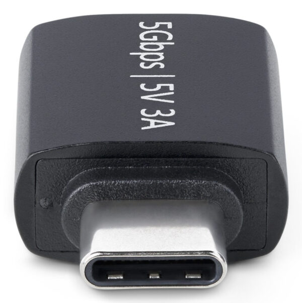 StarTech.com USB-C to USB-A Adapter, USB 5Gbps, Compact USB-C Male to USB-A Female Adapter, Durable Metal Housing, M/F