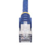StarTech.com 3m Blue CAT8 Ethernet Cable, Snagless RJ45, 25G/40G, 2000MHz, 100W PoE++, S/FTP, 26AWG Pure Bare Copper Wire, LSZH, Shielded Network Patch Cord w/Strain Reliefs, Individually Tested