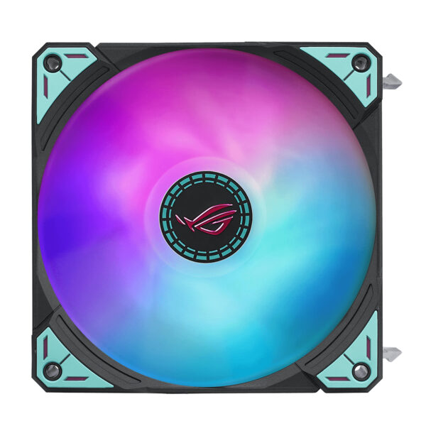 d750c9d0511fff6fc3a93cf806564d1f2028088e.jpg ASUS ROG RYUO IV 360 ARGB Hatsune Miku Edition Processor All-in-one liquid cooler 12 cm Black, Turquoise