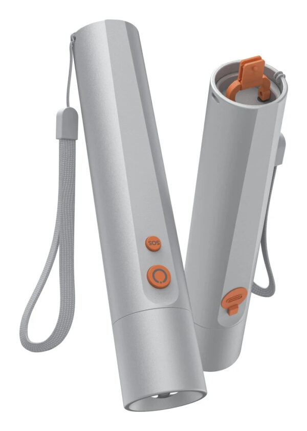 Hama FL350-C Silver Hand flashlight LED