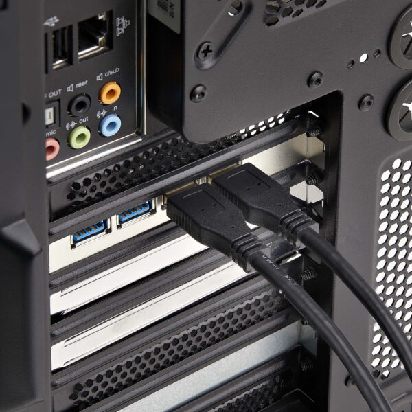 StarTech.com 4-Port USB PCIe Card, USB 3.2 5Gbps, PCI Express Expansion Card with 4x Independent USB Controllers, 4x USB-A Ports, Windows/macOS/Linux