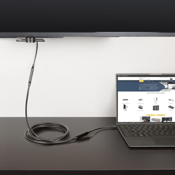 StarTech.com 3m (10ft) Active USB-C Cable, USB 3.2 Gen 2 10Gbps, Long USB Type-C Data Transfer Cable, 60W Power Delivery, 8K 60Hz, DP 1.4 Alt Mode w/HBR3/HDR10/MST/DSC 1.2/HDCP 2.2 - USB C to C cable