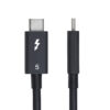 StarTech.com 2.6ft (80cm) Thunderbolt 5 Cable, 80Gbps/Up to 120Gbps, 240W PD, 8K 60Hz, Certified Thunderbolt Cable - Compatible w/Thunderbolt 4/USB4/USB-C