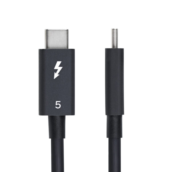 StarTech.com 2.6ft (80cm) Thunderbolt 5 Cable, 80Gbps/Up to 120Gbps, 240W PD, 8K 60Hz, Certified Thunderbolt Cable - Compatible w/Thunderbolt 4/USB4/USB-C