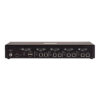 StarTech.com Secure 4-Port KVM Switch, DVI, NIAP 4.0 Desktop KVM for Keyboard / Mouse, Metal Housing, CAC Port, Made in the USA